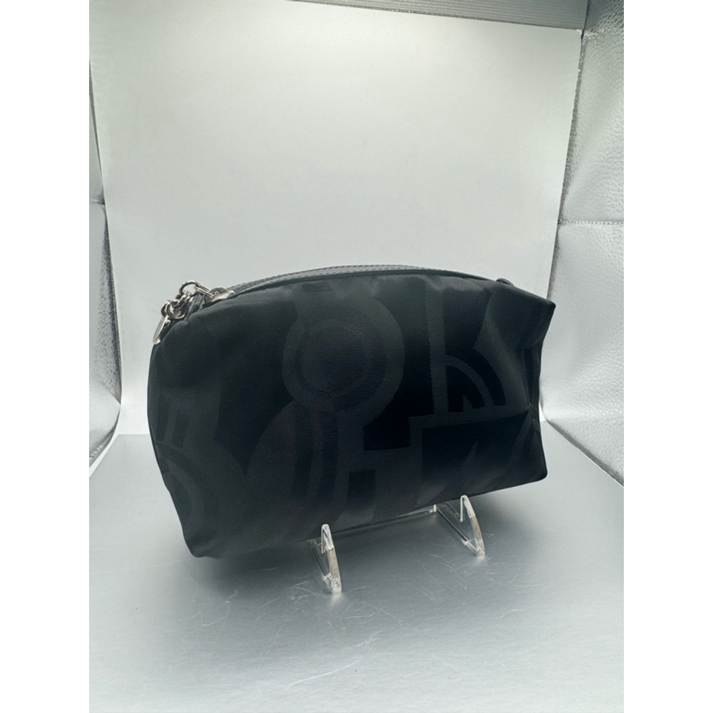 Women's Salvatore Ferragamo Black Cosmetic Bag Small